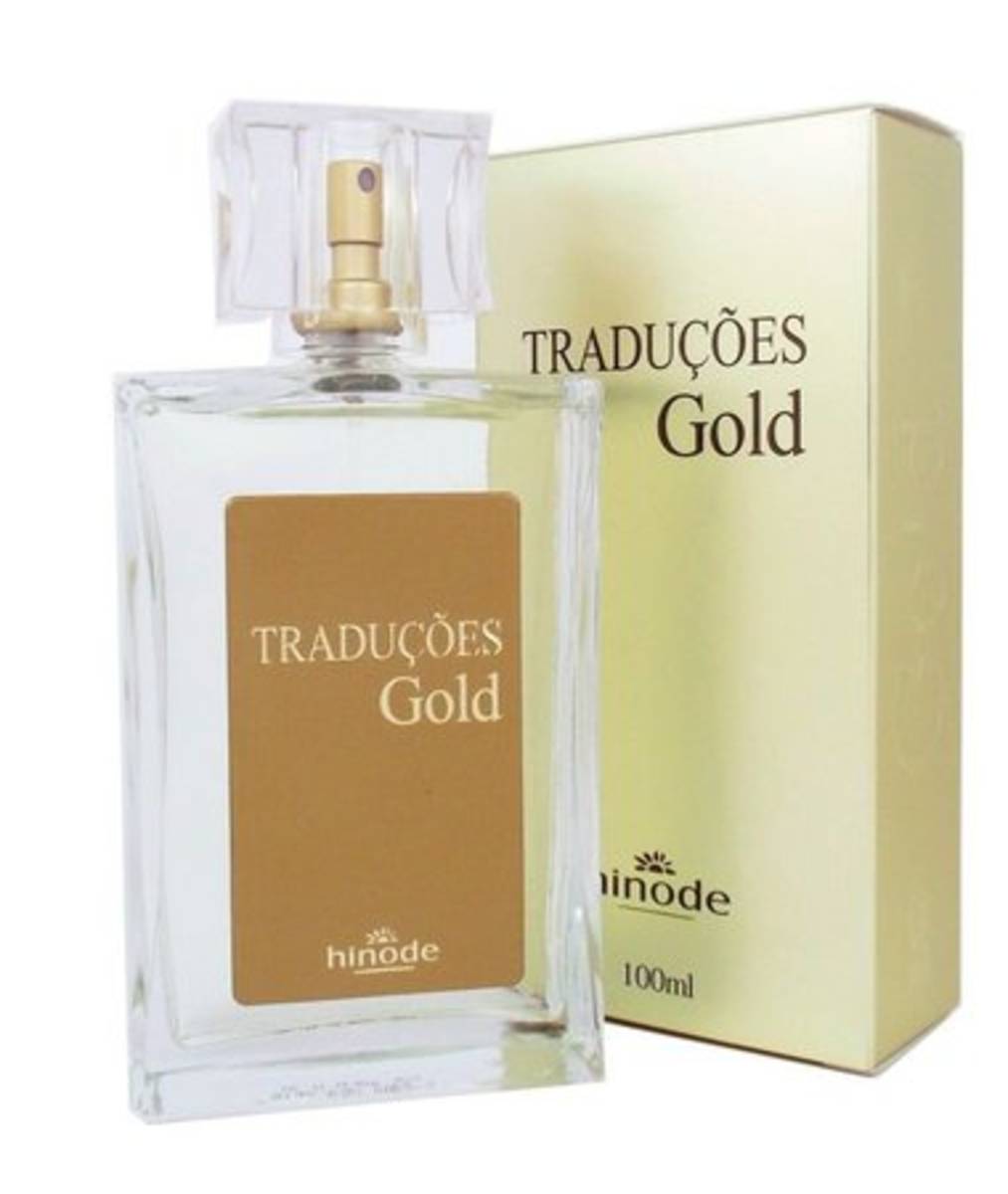 Perfume Masculino Traduções Gold Hinode 100ml